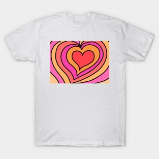 Arrangement of Hearts T-Shirt